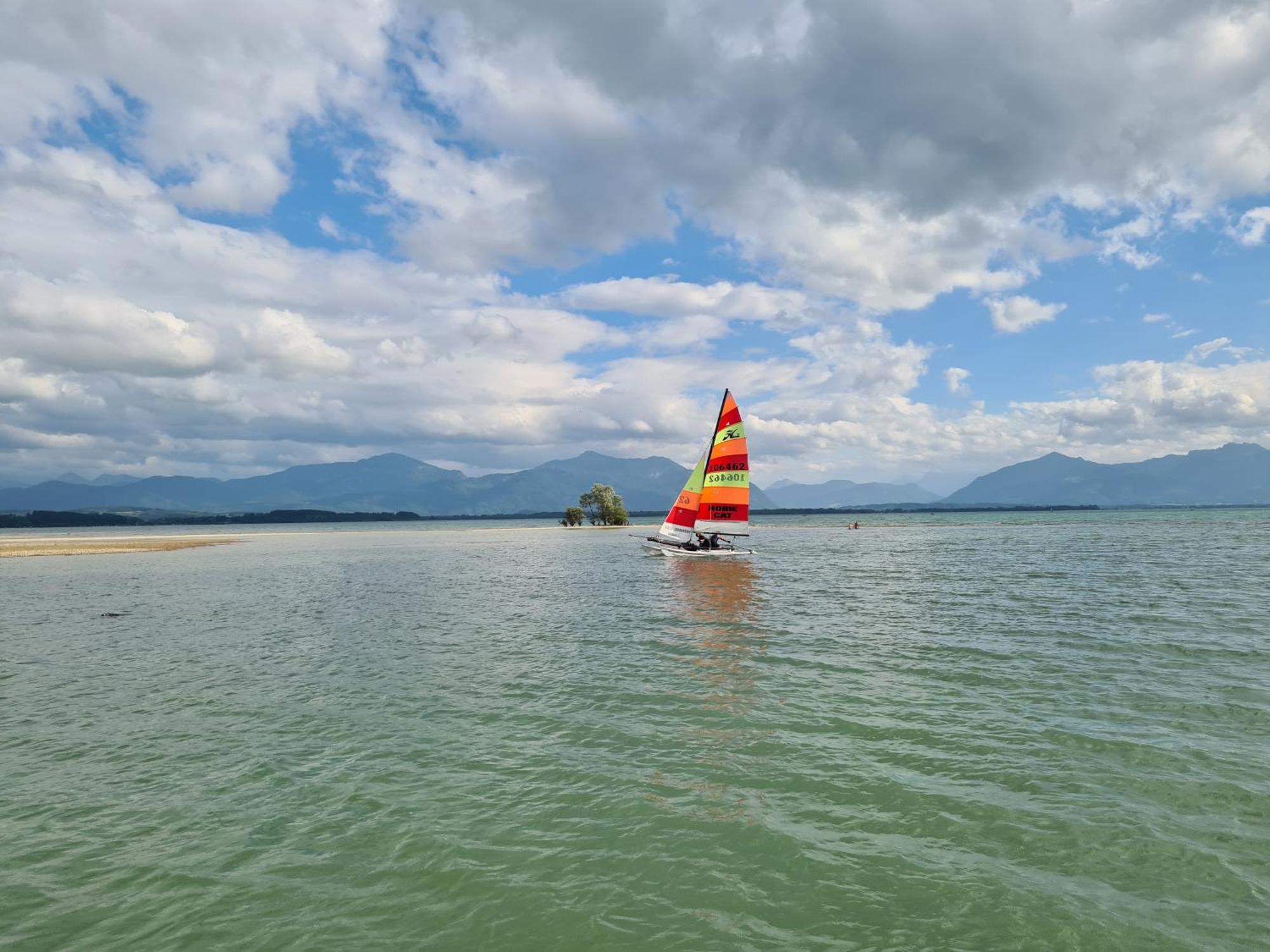 Vintage Studio Am Chiemsee Übersee Zewnętrze zdjęcie