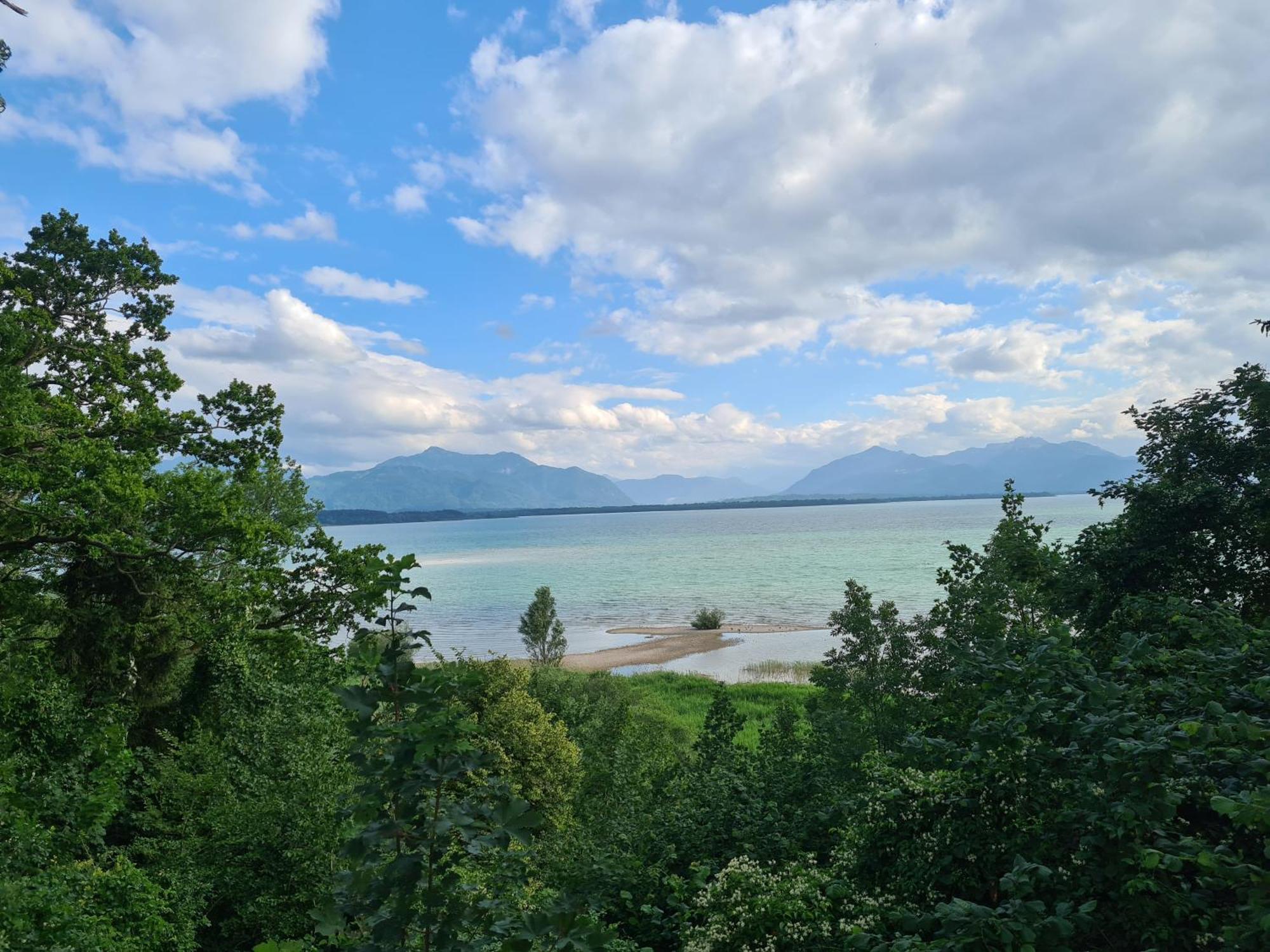 Vintage Studio Am Chiemsee Übersee Zewnętrze zdjęcie