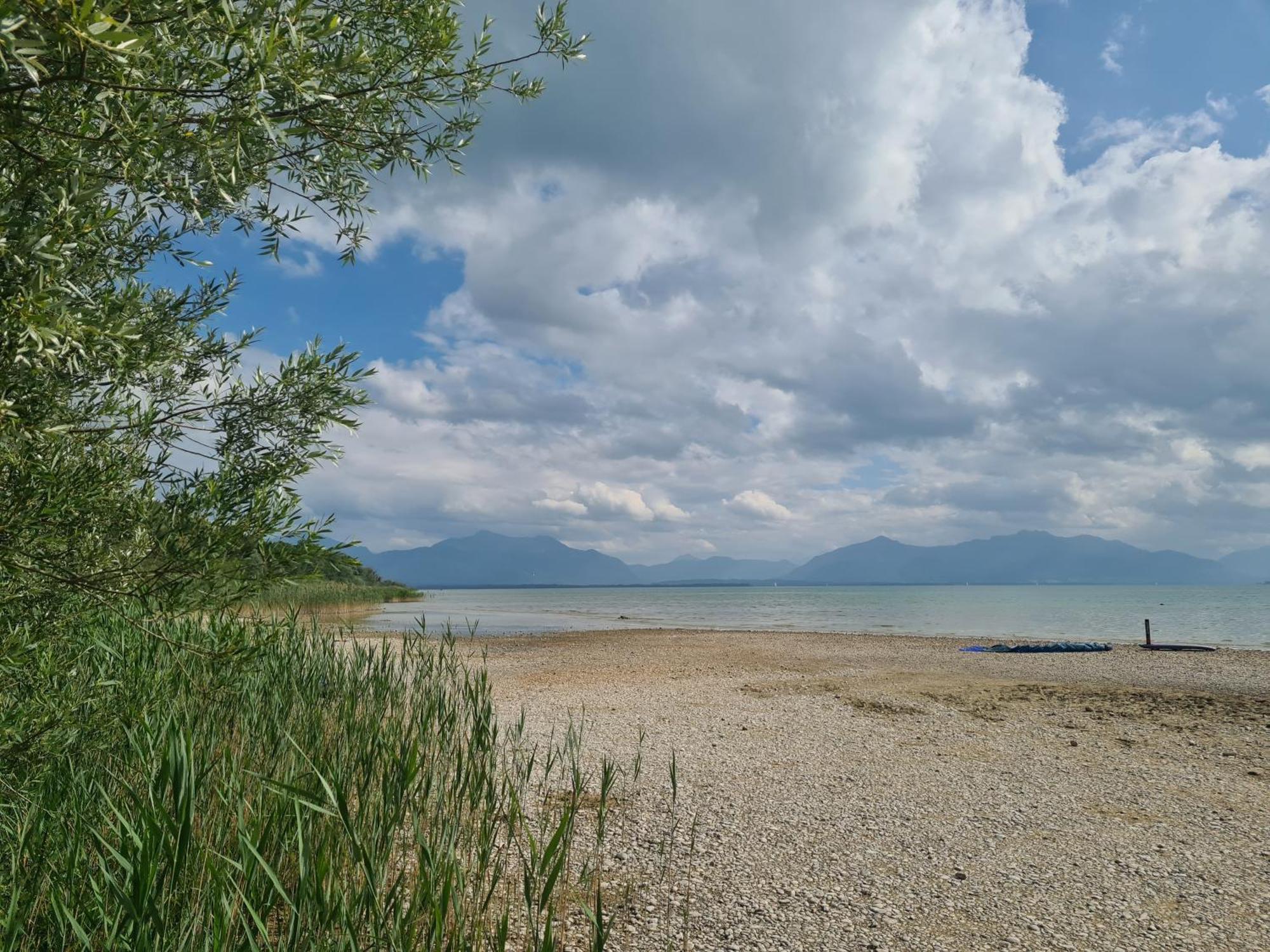Vintage Studio Am Chiemsee Übersee Zewnętrze zdjęcie